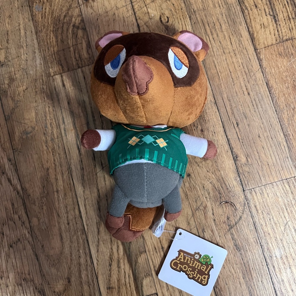 Animal crossing stuffed animal.